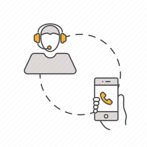 Center, customer, helpdesk, mobile, support icon - Download on Iconfinder