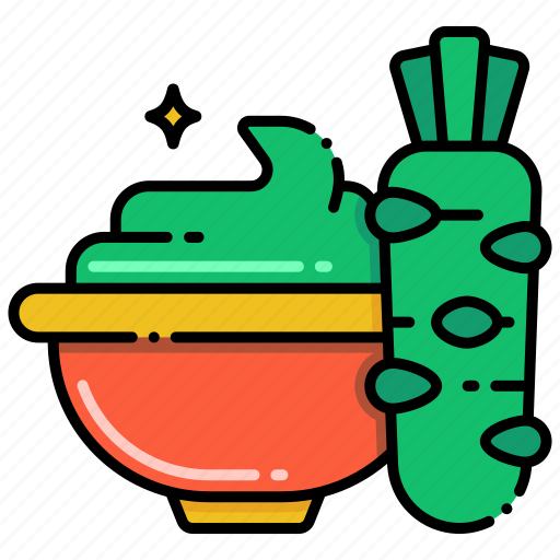 Wasabi, spice, japan, seasoning icon - Download on Iconfinder