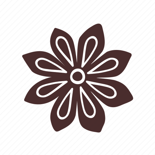 Star anise, food, cooking, ingredient, condiment, dessert icon - Download on Iconfinder