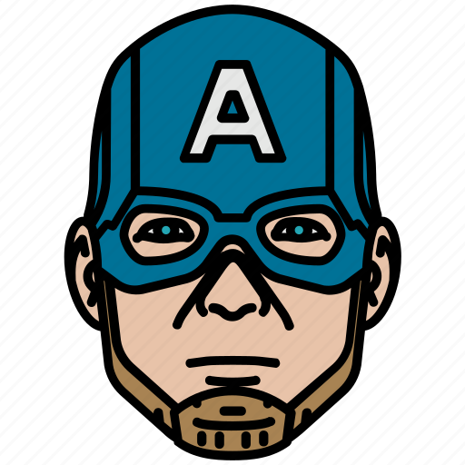 Captain america, marvel, mcu, steve rogers, superhero icon - Download on Iconfinder