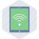 tablet, connection, internet, network, signal, wifi, wireless