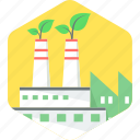 factory, green, eco, ecology, environment