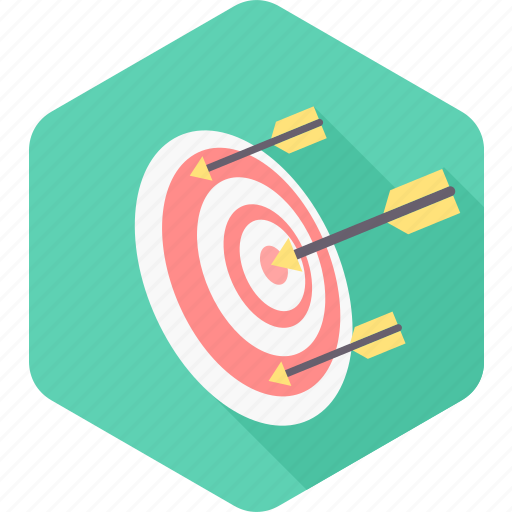 Dartboard, aim, bullseye, focus, goal, success, target icon - Download on Iconfinder