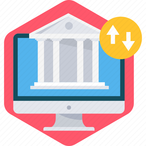 Banking, online, bank, commerce, financial, institution icon - Download on Iconfinder