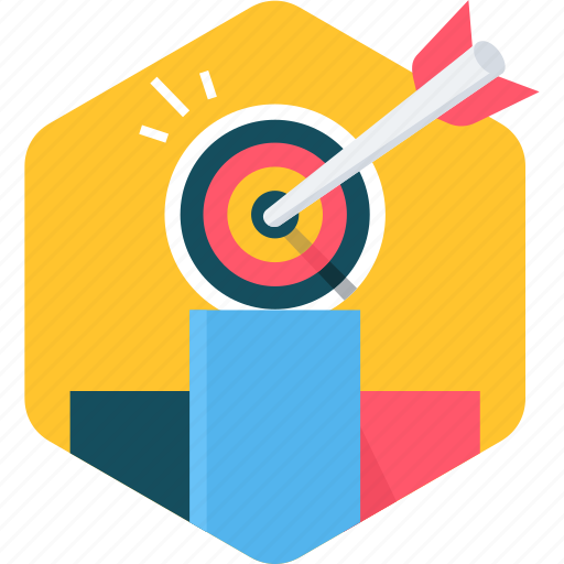 Target, aim, bullseye, dart, dartboard, goal, success icon - Download on Iconfinder