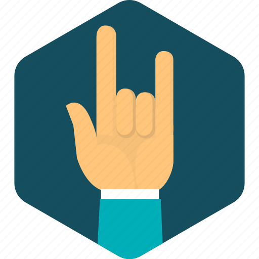 Rock, you, gesture, hand, rocking icon - Download on Iconfinder