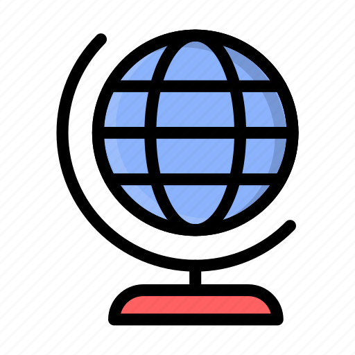 Globe, world, office, map, school icon - Download on Iconfinder