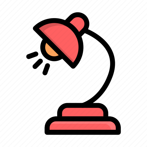 Lamp, table, studying, bulb, education icon - Download on Iconfinder