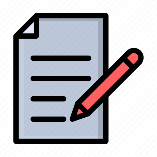 Notes, write, diary, school, education icon - Download on Iconfinder