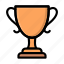 trophy, success, school, award, champion 