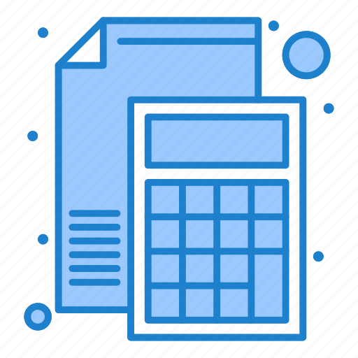 Accounting, calculator, file, math, paper icon - Download on Iconfinder