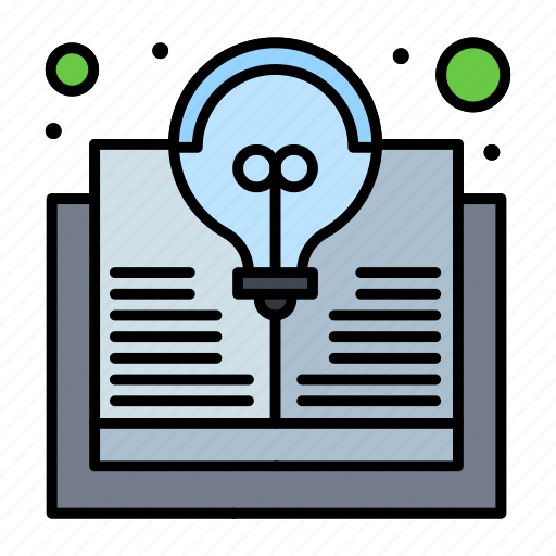 Book, bulb, idea, study icon - Download on Iconfinder