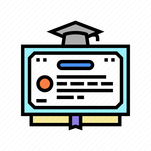 Diploma, education, certificate, higher, graduation, two icon - Download on Iconfinder