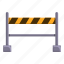 road, barrier 