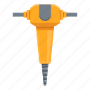 hammer, drill, tool, equipment