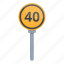 road, construction, speed, limit 