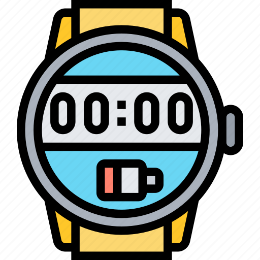 Watch, time, digital, monitor, device icon - Download on Iconfinder