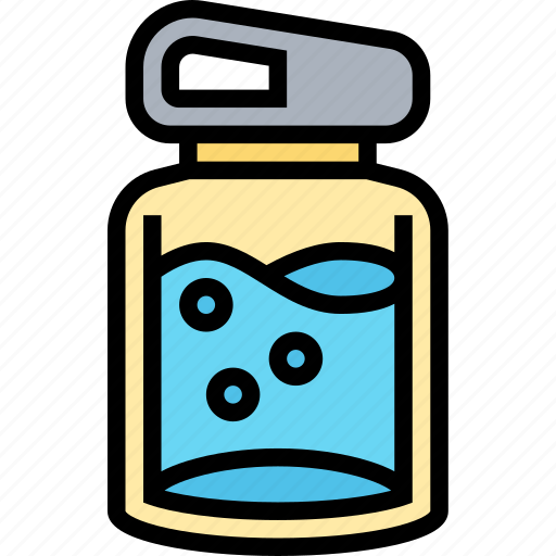 Water, bottle, cool, drink, container icon - Download on Iconfinder