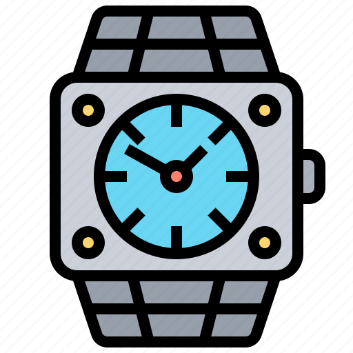 Accessory, clock, luxury, time, wristwatch icon - Download on Iconfinder