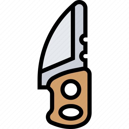 Knife, blade, sharp, weapon, cut icon - Download on Iconfinder