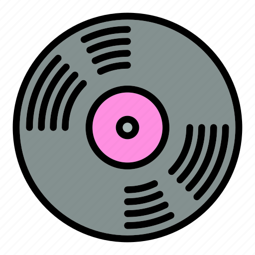 Disc, music, party, vintage, vinyl icon - Download on Iconfinder