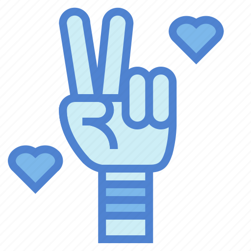 Gestures, hippie, love, peace, winner icon - Download on Iconfinder