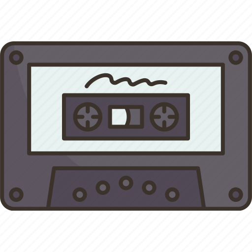 Cassette, tape, music, record, audio icon - Download on Iconfinder