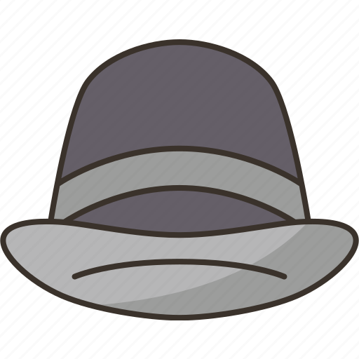 Fedora, hat, clothing, vintage, fashion icon - Download on Iconfinder