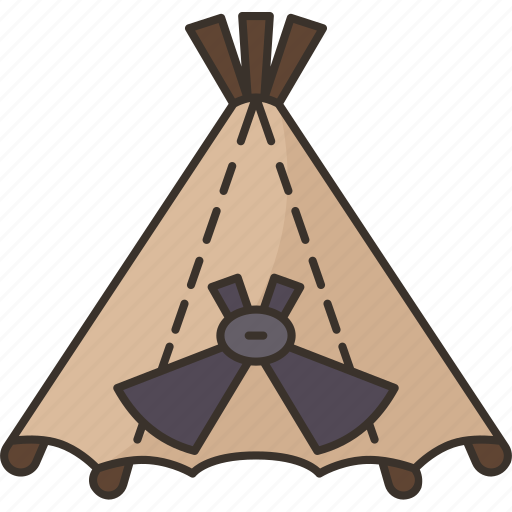 Teepee, tent, camping, adventure, outdoor icon - Download on Iconfinder