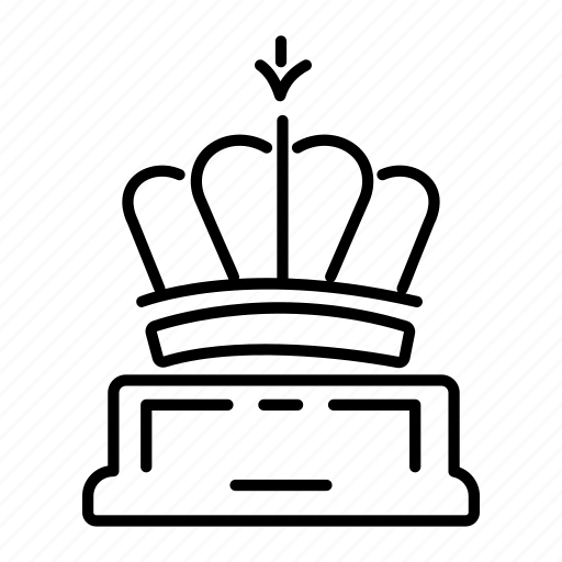 Crown, coronet, royal headpiece, king crown, monarch crown icon - Download on Iconfinder