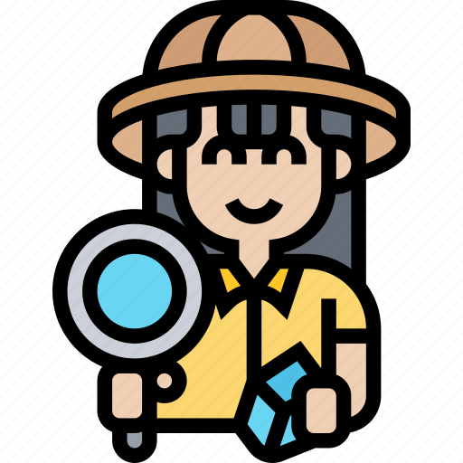 Explorer, archaeologist, paleontologist, expedition, exploration icon - Download on Iconfinder