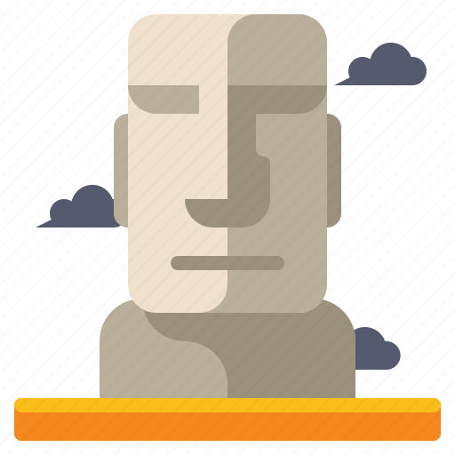 Artifacts, history, ancient, moai icon - Download on Iconfinder