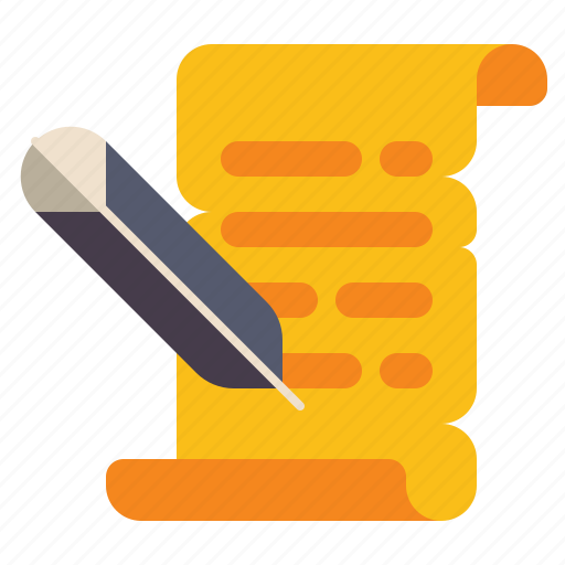 History, write, document, paper icon - Download on Iconfinder