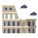rome, greek, colosseum, landmark