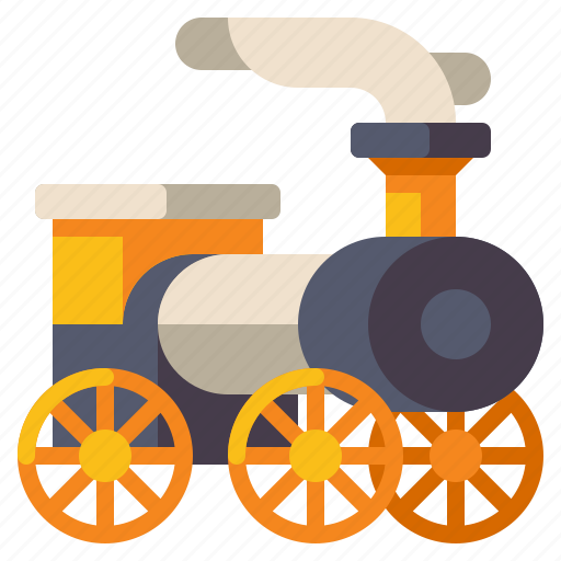 Steam, machine, train, transportation icon - Download on Iconfinder