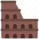 colosseum, historical, roman, structure
