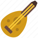 lute, historical, music, musical, instrument