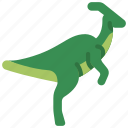 parasaurolophus, dinosaur, historical, jurassic, dino