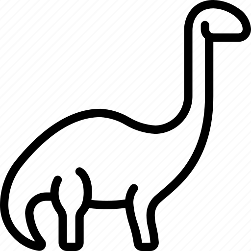Brachiosaurus, dinosaur, historical, jurassic, dino icon - Download on Iconfinder