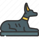 ancient, egyptian, dog, historical, egypt, animal