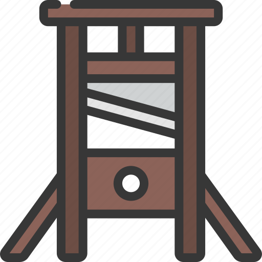 Guillotine, historical, french, death, sentence icon - Download on Iconfinder