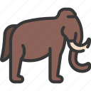 mammoth, historical, animal, elephant, extinct