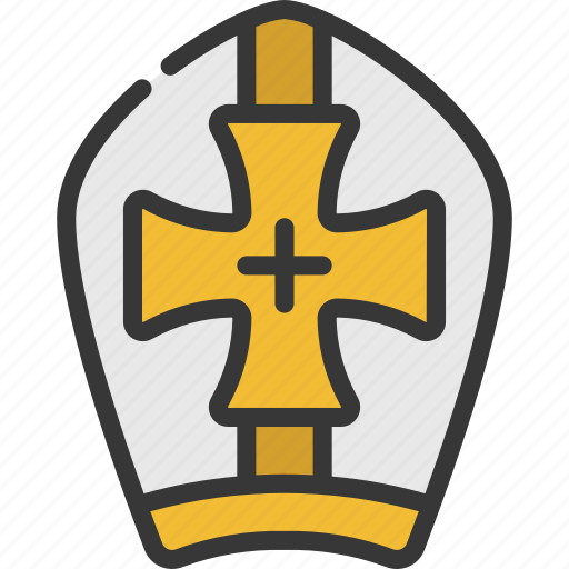 Pope, hat, historical, church, religion icon - Download on Iconfinder