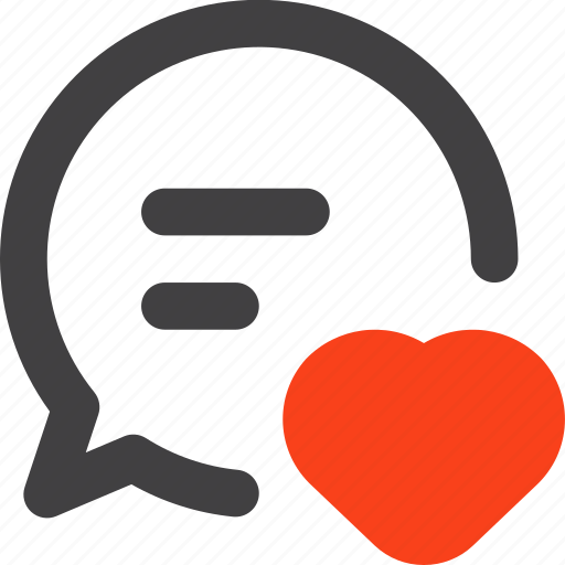 Love, message, romance, chat, favorite icon - Download on Iconfinder
