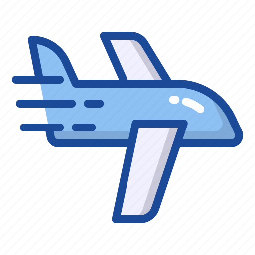 Airplane, courier, delivery, fast, plane icon - Download on Iconfinder