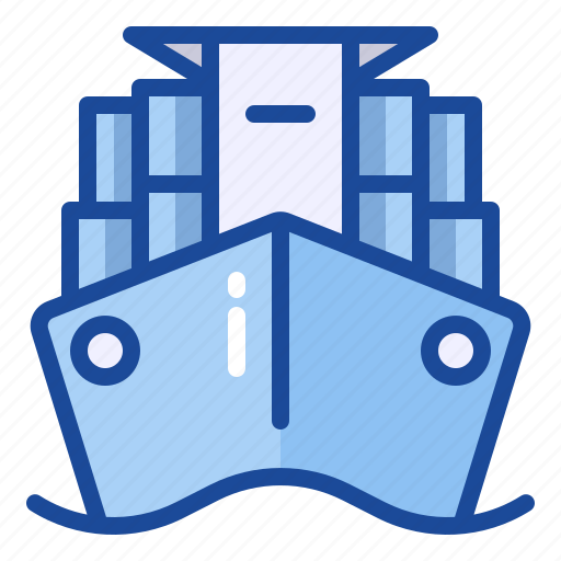 Cargo, logistic, ship, shipping, freight icon - Download on Iconfinder
