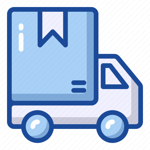 Courier, delivery, truck, shipping, box icon - Download on Iconfinder