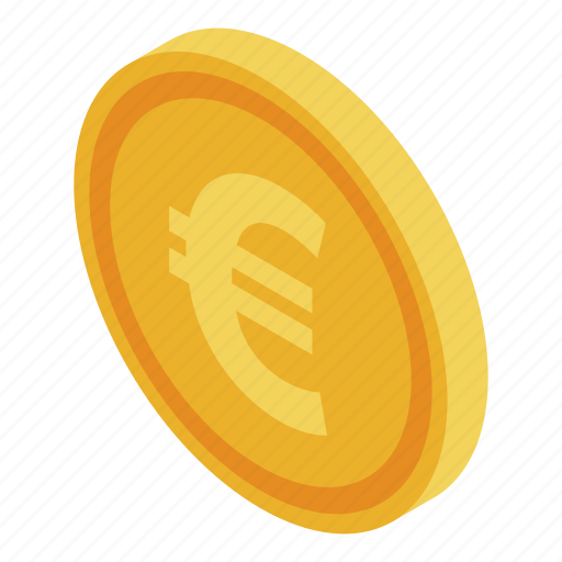 Business, cartoon, coin, euro, fake, isometric, money icon - Download on Iconfinder