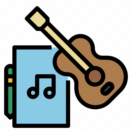 Guitar, melody, music, song, tune icon - Download on Iconfinder