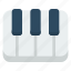 piano, keyboard, music 